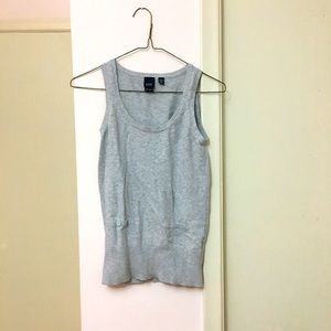 Grey Esprit Tank with Pocket Detail